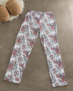 SET PIJAMA ANASTASIA ACUARELA CON BLANCO-(Armalo como quieras) - tienda online