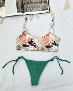 MACEDONIA FRIDA TROPICAL MARACUYA VERDE- BIKINI (Armalo como quieras)