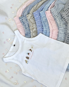 PIJAMA BABY BLANCO - tienda online