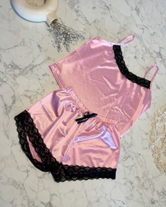 PIJAMA NACAR ROSA - CONJUNTO - tienda online