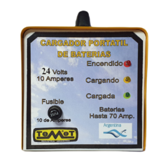 CARGADOR DE BATERÍAS 24Volts - 10Amp