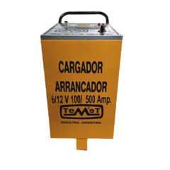 CARGADOR DE BATERÍAS C/ARRANCADOR 6/12V 100/500 Amp. - TemeT