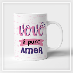 Caneca arte avós - By Cris Goyanna - Cestas e Produtos Personalizados