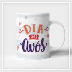 Caneca arte avós - By Cris Goyanna - Cestas e Produtos Personalizados