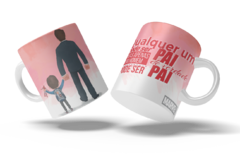 Caneca dia dos pais pacote 2 - By Cris Goyanna - Cestas e Produtos Personalizados