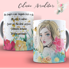 Caneca motivacional acreditar - comprar online