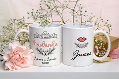 Caneca casamento - By Cris Goyanna - Cestas e Produtos Personalizados