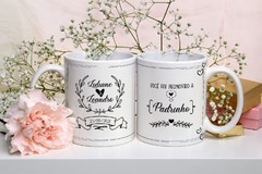 Caneca casamento - loja online