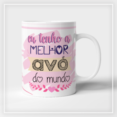 Caneca arte avós na internet