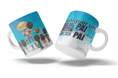 Caneca dia dos pais pacote 2 - By Cris Goyanna - Cestas e Produtos Personalizados