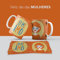 Caneca dia da mulher - By Cris Goyanna - Cestas e Produtos Personalizados