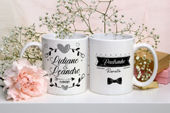 Caneca casamento - By Cris Goyanna - Cestas e Produtos Personalizados