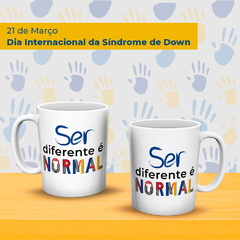 Canecas síndrome de down na internet