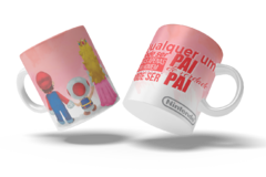 Caneca dia dos pais pacote 2 - By Cris Goyanna - Cestas e Produtos Personalizados