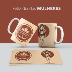 Caneca dia da mulher na internet