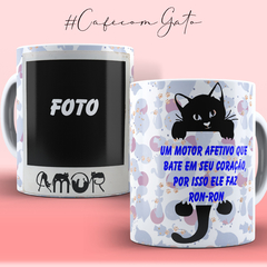 Caneca café com gato