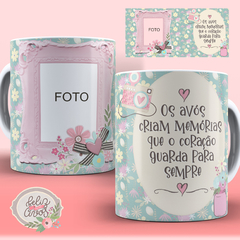 Caneca dia dos avós - By Cris Goyanna - Cestas e Produtos Personalizados