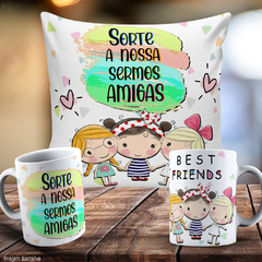 CANECAS BEST FRIENDS COM ALMOFADA - loja online