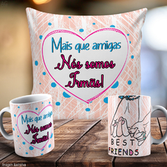 Imagem do CANECAS BEST FRIENDS COM ALMOFADA