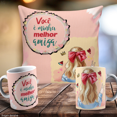 CANECAS BEST FRIENDS COM ALMOFADA - comprar online