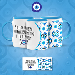 Caneca kit olho grego - loja online