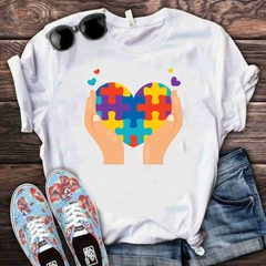 Camisas autismo - By Cris Goyanna - Cestas e Produtos Personalizados