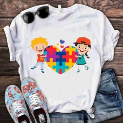 Camisas autismo - By Cris Goyanna - Cestas e Produtos Personalizados