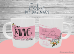 Azulejo + caneca dia das mães - By Cris Goyanna - Cestas e Produtos Personalizados