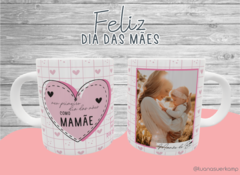 Azulejo + caneca dia das mães - loja online