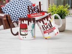 Caneca best friends - By Cris Goyanna - Cestas e Produtos Personalizados