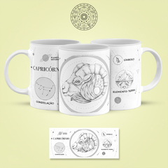 Caneca signos pack signos 2 - By Cris Goyanna - Cestas e Produtos Personalizados