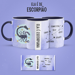 Caneca Signos pack 1 - By Cris Goyanna - Cestas e Produtos Personalizados