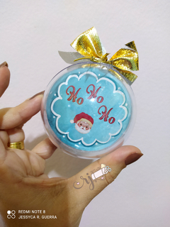 Esferas acrílicas de natal - By Cris Goyanna - Cestas e Produtos Personalizados