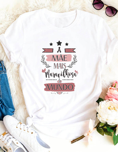 Camisa feliz dia das mães - loja online