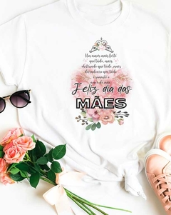 Camisa feliz dia das mães