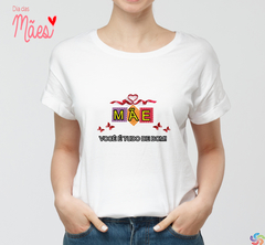 Camisetas mãe - By Cris Goyanna - Cestas e Produtos Personalizados