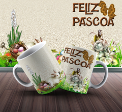 Caneca páscoa - By Cris Goyanna - Cestas e Produtos Personalizados