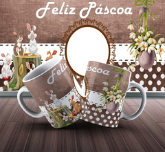 Caneca páscoa - By Cris Goyanna - Cestas e Produtos Personalizados