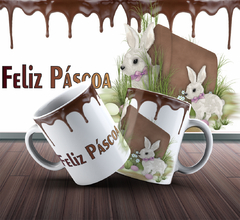 Caneca páscoa - By Cris Goyanna - Cestas e Produtos Personalizados