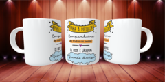 Caneca gratidão - By Cris Goyanna - Cestas e Produtos Personalizados