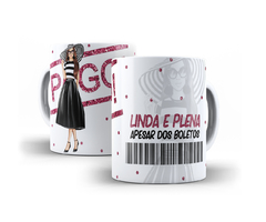 Caneca apesar dos boletos - comprar online