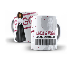 Caneca apesar dos boletos - By Cris Goyanna - Cestas e Produtos Personalizados