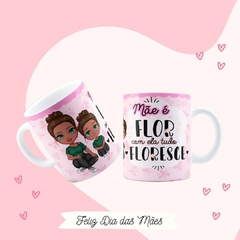 Caneca dia das mães - By Cris Goyanna - Cestas e Produtos Personalizados