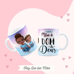 Caneca dia das mães - By Cris Goyanna - Cestas e Produtos Personalizados