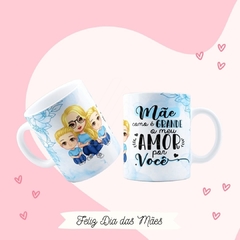 Caneca dia das mães - By Cris Goyanna - Cestas e Produtos Personalizados