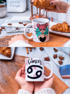 Caneca Signos femininos na internet