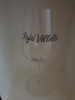 TAÇAS DE CRISTAL PERSONALIZADA