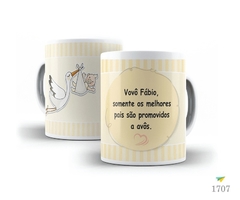 Caneca cegonha na internet