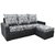 SILLÓN ESQUINERO MONET 3 CUERPOS CON PUFF - comprar online