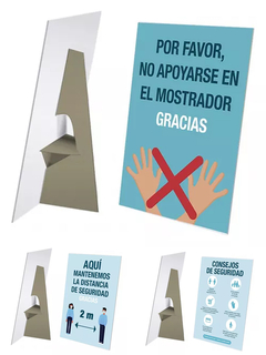 Cartel Mostrador A4